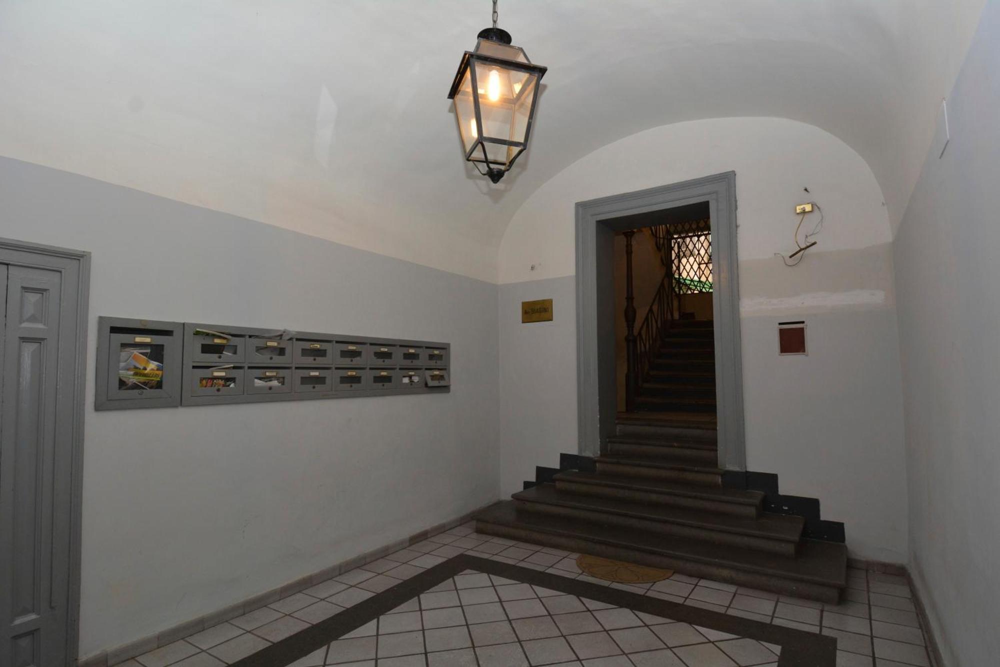 Spanish Steps Corner Рим Стая снимка
